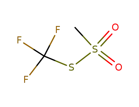 Molecular Structure of 15398-97-7 (S-(trifluoromethyl) methanesulfonothioate)