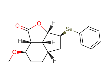 2-methoxy-6-(phenylseleno)-7-hydroxy-cis-hydrindan-1-carboxylic acid lactone