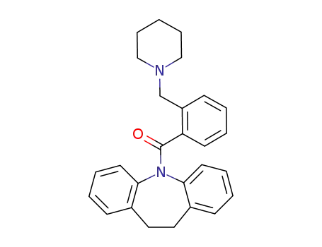 5-(o-Piperidinomethylbenzoyl)-10,11-dihydro-5H-dibenz<b,f>azepine