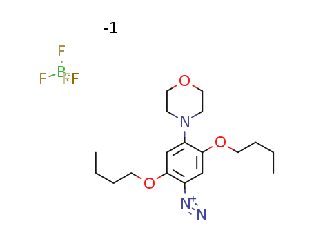 2,5-Di-n-Butoxy-4-Morpholino-benzenediazonium Florobrorate