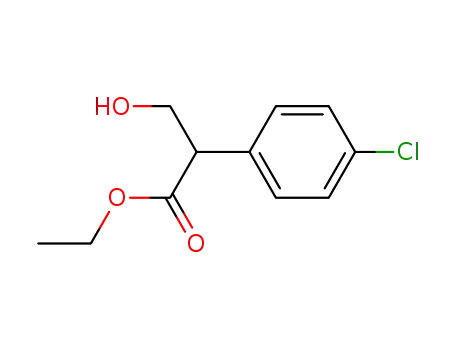 2-(4-Chloro-phenyl)-3-hydroxy-propionic acid ethyl ester