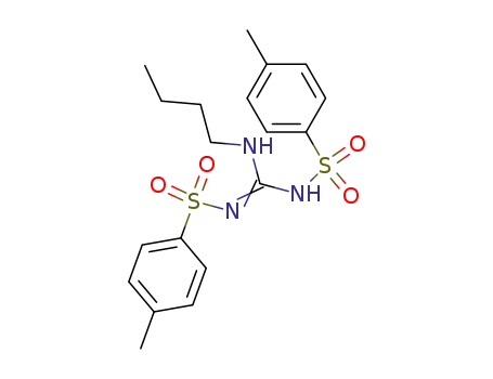 Molecular Structure of 111182-41-3 (N-n-Butyl-N',N''-bis-(4-toluolsulfonyl)guanidin)