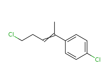 Benzene,1-chloro-4-(4-chloro-1-methyl-1-butenyl)-, (E)- (9CI)