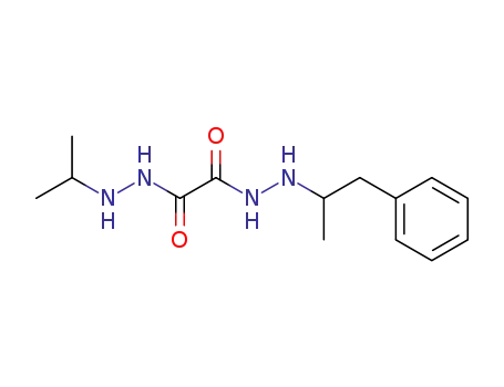 Oxalic acid 1-(N'-isopropyl hydrazide)2-[N'-(α-methylphenethyl) hydrazide]