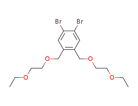 Benzene, 1,2-dibromo-4,5-bis[(2-ethoxyethoxy)methyl]-