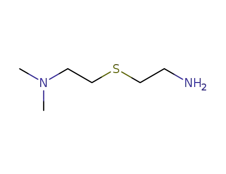 Molecular Structure of 82308-38-1 (2-[(2-aminoethyl)thio]-N,N-dimethylethanamine)