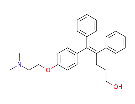 cis-(E)-1-<4-<2-(dimethylamino)ethoxy>phenyl>-1,2-diphenyl-1-penten-5-ol