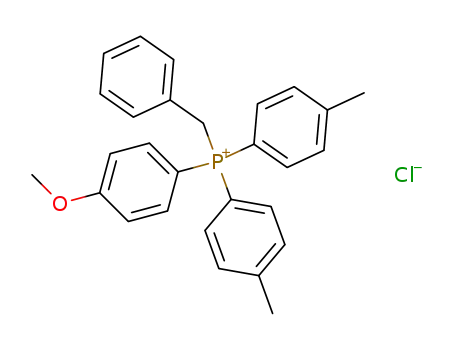 Benzyl-bis-(p-tolyl)-p-anisylphosphonium