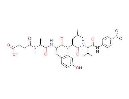 숙시닐-알라닐-티로실-류실-발릴-4-니트로아닐리드