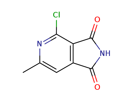 4-CHLORO-6-METHYL-2,3-DIHYDRO-1H-PYRROLO[3,4-C]PYRIDINE-1,3-DIONECAS