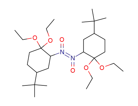 Bis-(5-tert-butyl-2,2-diethoxy-cyclohexyl)-diazene N,N'-dioxide