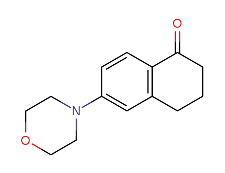 6-morpholino-3,4-dihydronaphthalen-1(2H)-one