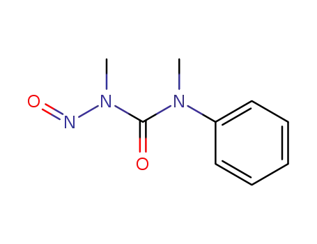 Molecular Structure of 72586-68-6 (1,3-Dimethyl-3-phenyl-1-nitrosourea)