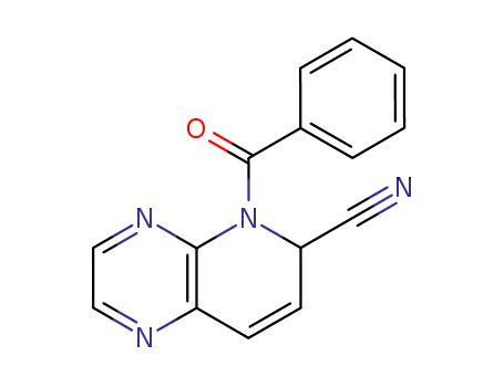 5-Benzoyl-6-cyano-5,6-dihydropyrido<2,3-b>pyrazine