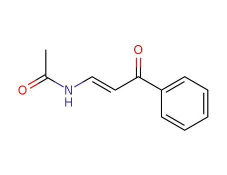 Molecular Structure of 82745-43-5 (Acetamide, N-(3-oxo-3-phenyl-1-propenyl)-)