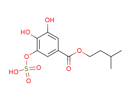 isoamyl gallate 3-O-sulfate