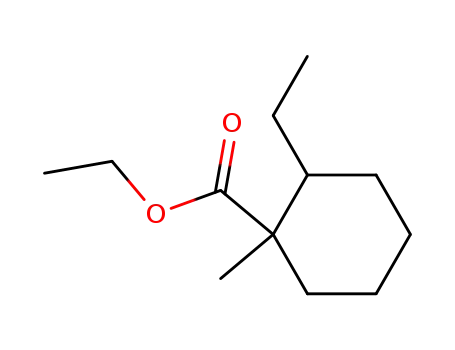 1-Methyl-2-aethyl-1-aethoxycarbonyl-cyclo-hexan