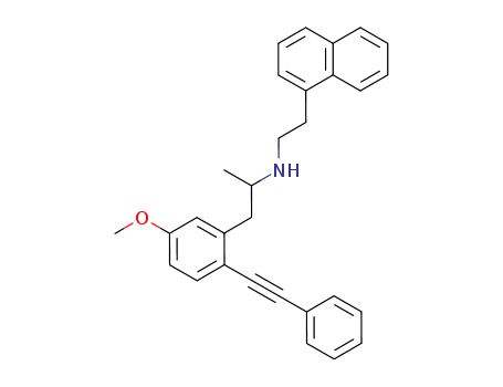 1-Naphthaleneethanamine, N-[2-[5-methoxy-2-(phenylethynyl)phenyl]-1-methylethyl]-