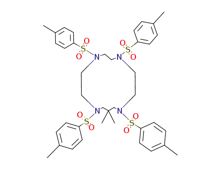 3,3-Dimethyl-N-tetratosyl-1,5,8,11-tetraazacyclotridecan