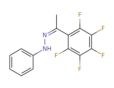 N-[1-Pentafluorophenyl-eth-(Z)-ylidene]-N'-phenyl-hydrazine