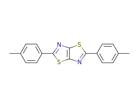 2,5-di-<i>p</i>-tolyl-thiazolo[5,4-<i>d</i>]thiazole