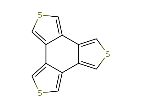 Molecular Structure of 67466-80-2 (BENZO[1,2-C:3,4C':5,6C'']TRITHIOPHENE)
