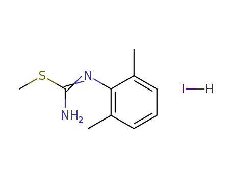 Carbamimidothioic acid,(2,6-dimethylphenyl)-, methyl ester, monohydriodide (9CI) cas  27806-86-6
