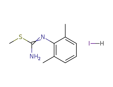 Carbamimidothioic acid,(2,6-dimethylphenyl)-, methyl ester, monohydriodide (9CI)