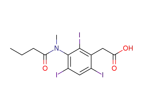 [2,4,6-트리요오도-3-(N-메틸부티릴아미노)페닐]아세트산