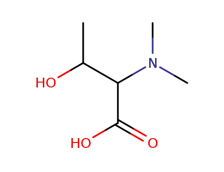 Molecular Structure of 138406-48-1 (L-Threonine, N,N-dimethyl-)