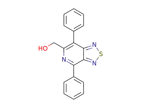 4,7-diphenyl-6-hydroxymethyl-1,2,5-thiadiazolo<3,4-c>pyridine