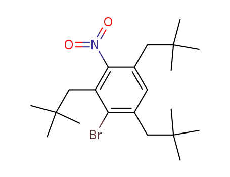 2-Bromo-1,3,5-tris(2,2-dimethylpropyl)-4-nitrobenzene