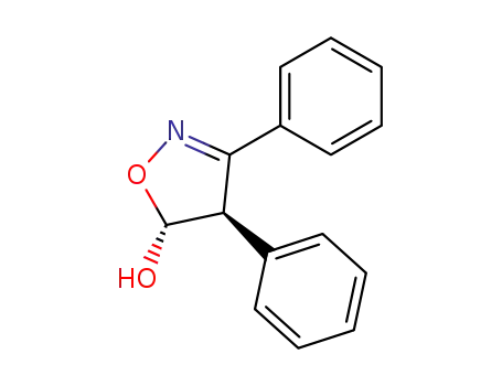 3,4<i>t</i>-diphenyl-4,5-dihydro-isoxazol-5<i>r</i>-ol