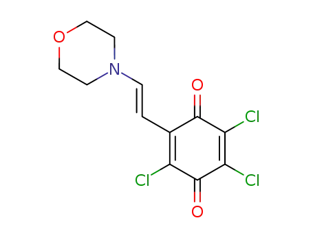2-(2-morpholinoethenyl)-3,5,6-trichloro-1,4-benzoquinone