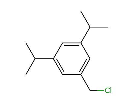 Molecular Structure of 23250-48-8 (α-Chloro-3,5-diisopropyltoluene)