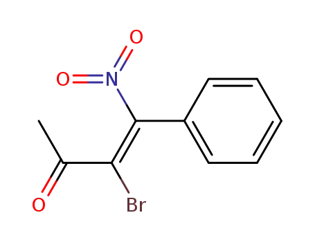 (E)-4-phenyl-4-nitro-3-bromo-3-buten-2-one
