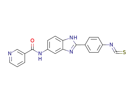 N-[2-(4-Isothiocyanato-phenyl)-1H-benzoimidazol-5-yl]-nicotinamide