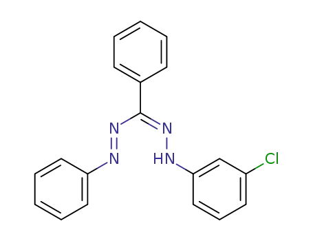 Molecular Structure of 55075-50-8 (Diazene, [[(3-chlorophenyl)hydrazono]phenylmethyl]phenyl-)