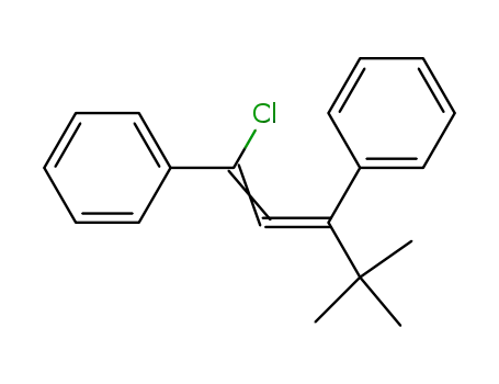 1-chloro-4,4-dimethyl-1,3-diphenyl-penta-1,2-diene