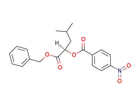 4-Nitro-benzoic acid (R)-1-benzyloxycarbonyl-3-methyl-butyl ester
