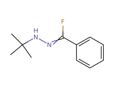 N'-α-Fluorbenzylidin-N<sup>2</sup>-tert-butyl-hydrazin