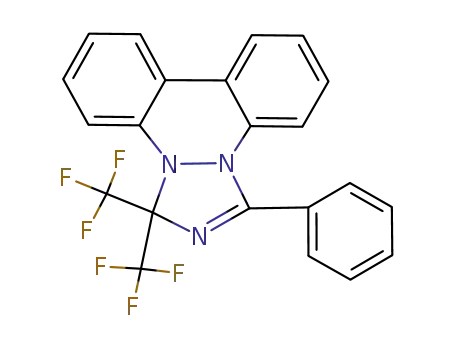 3-Phenyl-1,1-bis-trifluoromethyl-1H-2,3a,11b-triaza-cyclopenta[l]phenanthrene