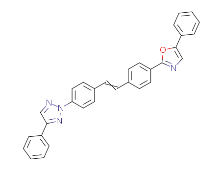 2H-1,2,3-Triazole,
4-phenyl-2-[4-[2-[4-(5-phenyl-2-oxazolyl)phenyl]ethenyl]phenyl]-
