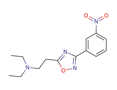 diethyl-{2-[3-(3-nitro-phenyl)-[1,2,4]oxadiazol-5-yl]-ethyl}-amine