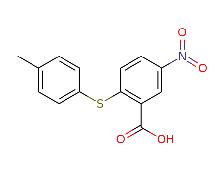 5-NITRO-2-P-TOLYLSULFANYL-BENZOIC ACID