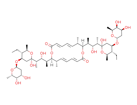 Molecular Structure of 37318-06-2 (Elaiophylin)