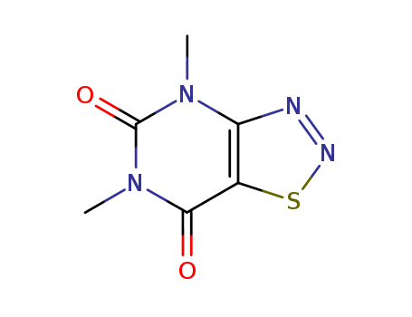 1,2,3-Thiadiazolo[4,5-d]pyrimidine-5,7(4H,6H)-dione,4,6-dimethyl- cas  60297-55-4