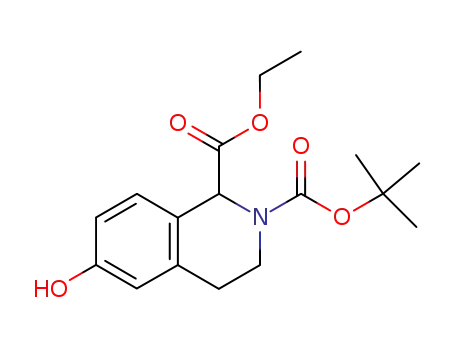 2-tert-Butyl 1-ethyl 6-hydroxy-3,4-dihydroisoquinoline-1,2(1H)-dicarboxylate