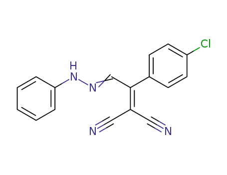 <2-Phenylhydrazono-1-(4-chlorophenyl)ethylidene>malononitrile