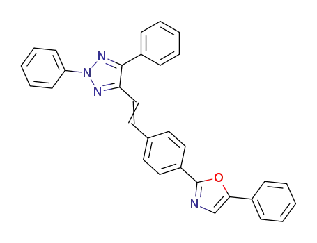 2H-1,2,3-Triazole,
2,4-diphenyl-5-[2-[4-(5-phenyl-2-oxazolyl)phenyl]ethenyl]-